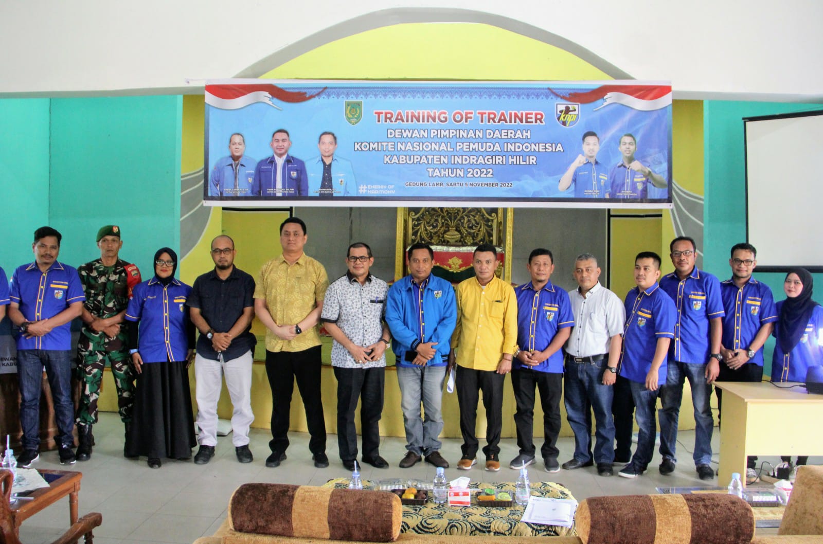 KNPI Inhil Tancap Gas, Delapan Hari Pasca Dilantik Langsung Selenggarakan TOT 