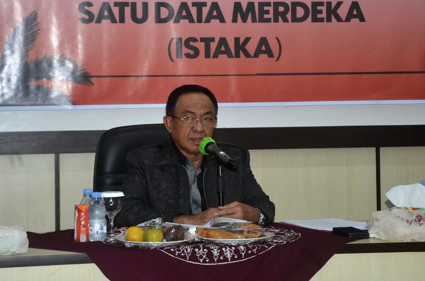 Bupati Inhil Memimpin Pertemuan Forum Indragiri Hilir Satu Data Merdeka (ISTAKA) 