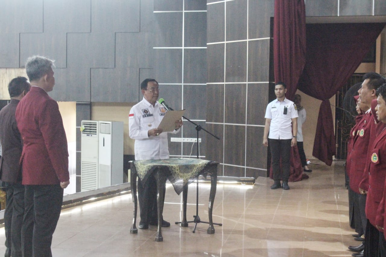 Bupati Inhil Drs HM Wardan Lantik Pengurus PPNI Masa Bhakti 2022-2027