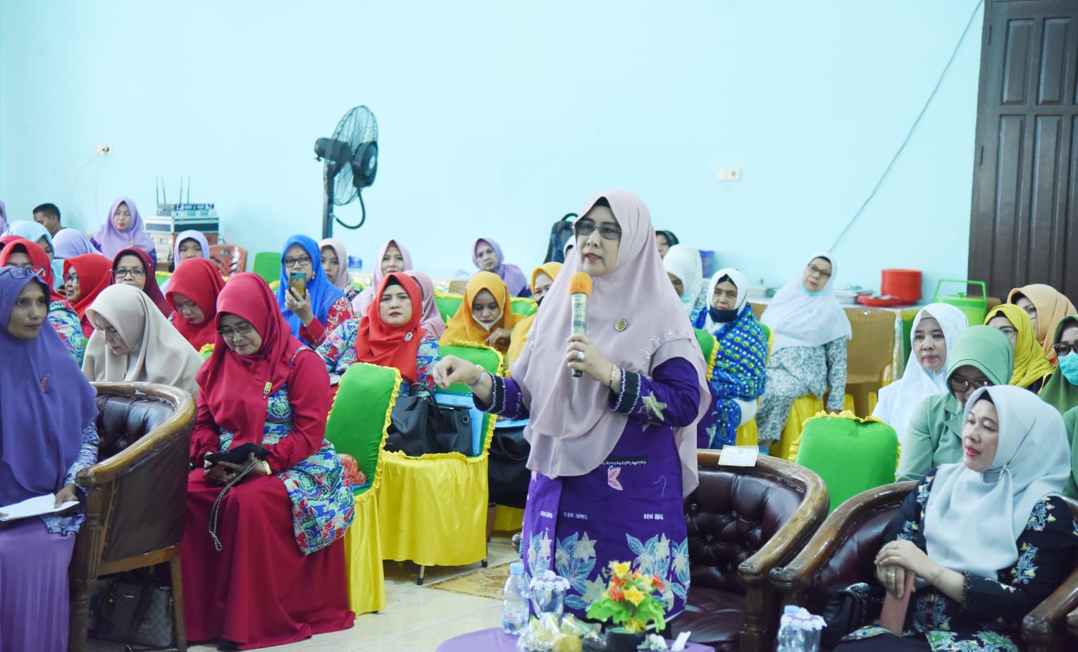 GOW Taja Pelatihan, Ketua Dewan Penasehat Hj Zulaikhah: Penting Bagi Wanita Tingkatkan Kualitas Diri