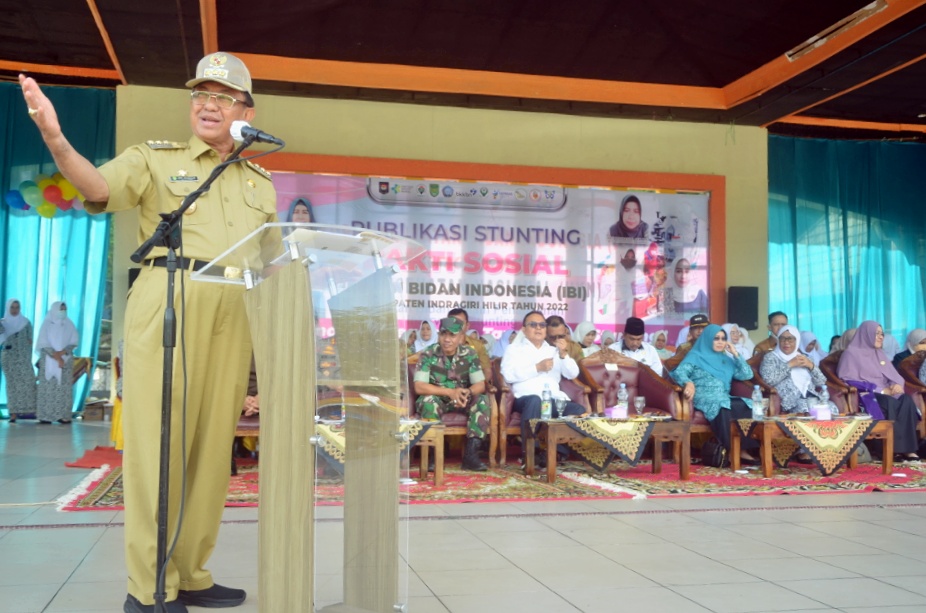 Buka Kegiatan Bhakti Sosial IBI, Bupati HM Wardan: Berharap Pelayanan Kesehatan dapat Menyentuh Seluruh Masyarakat 