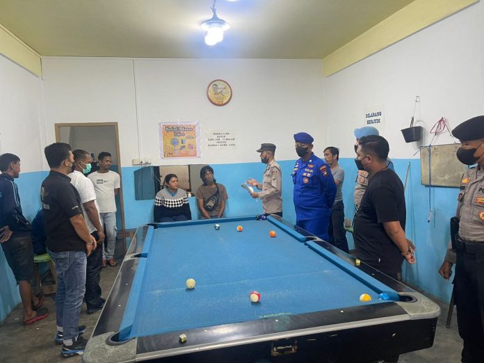 Polres Himbau tempat biliar