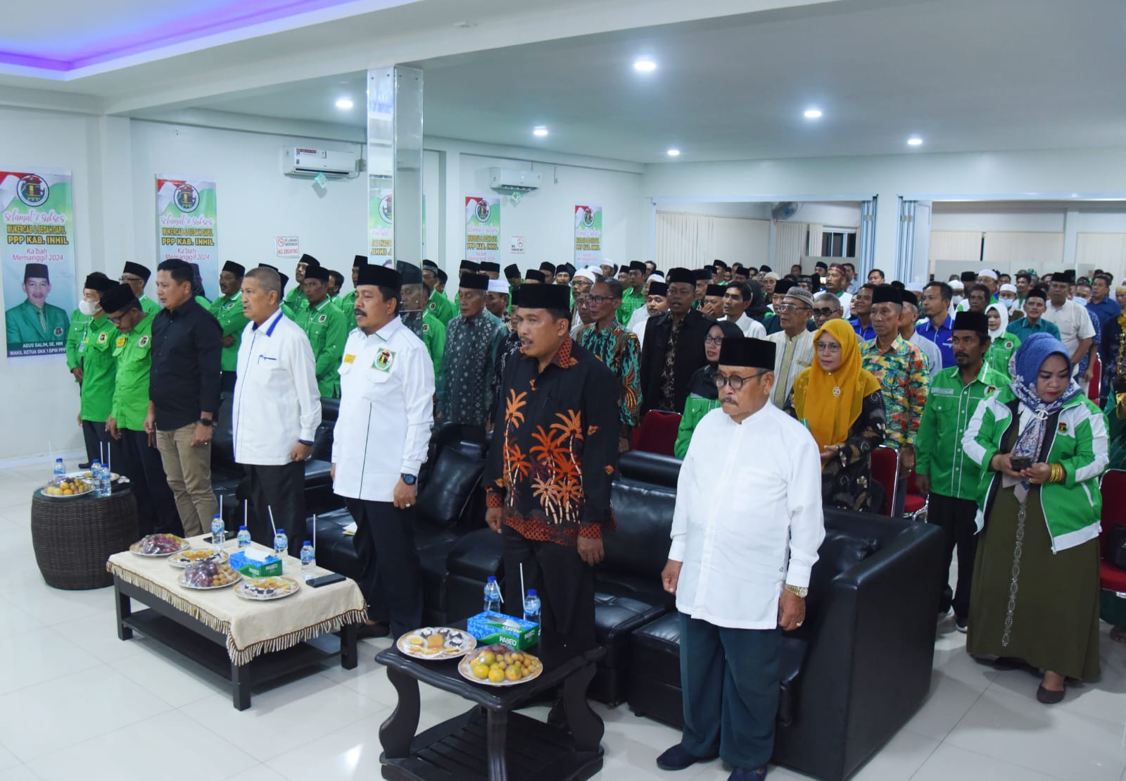 Hadiri MUSKAB DPC PPP Inhil, Wabup H.Syamsuddin Uti Ajak Kelompokan