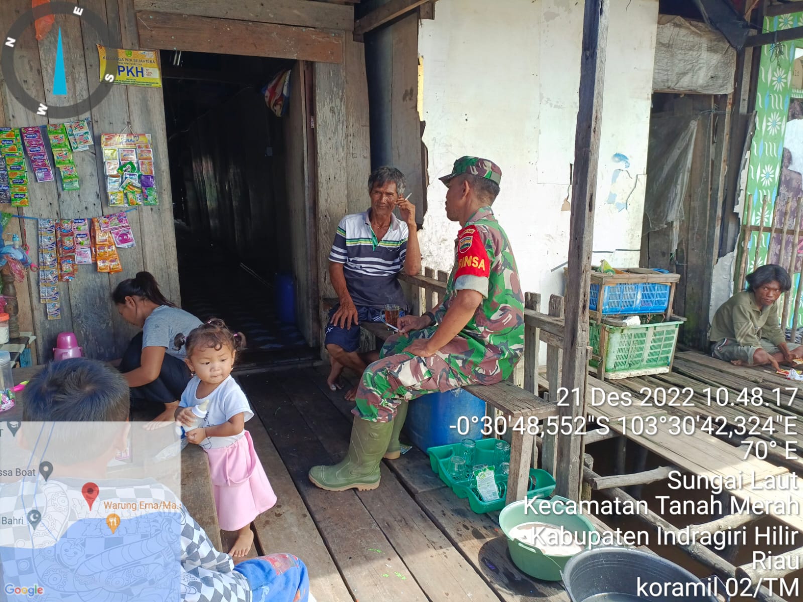 Untuk Membentuk Silaturahmi Baik, Koptu RH Tambunan Giat Komsos dengan Warga Binaan 