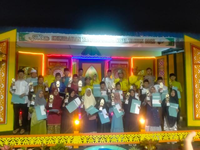 HM Asyura Tutup Secara Resmi Pelaksanaan STQ Tingkat Kelurahan Tanjungbatu Kota