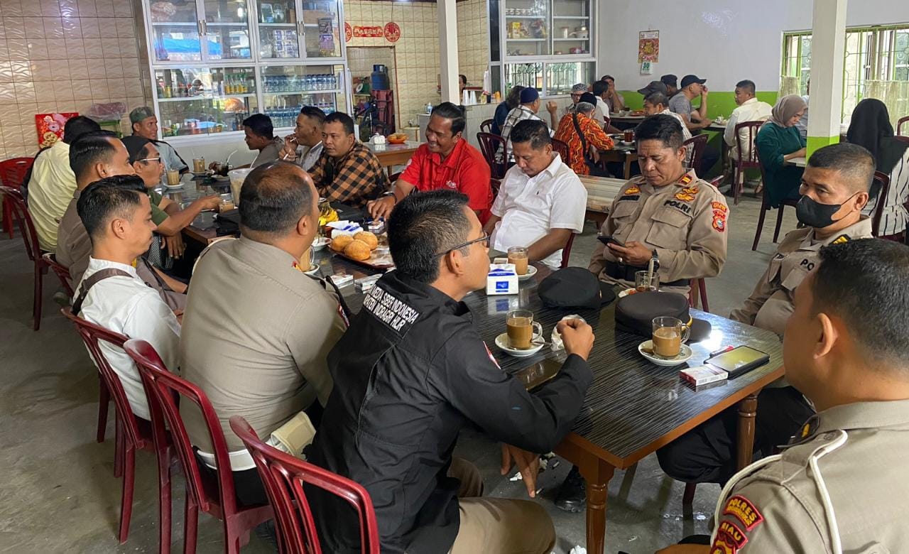 Jum’at Curhat, Cara Polres Inhil Dengarkan Masukan dan Sharing Informasi dengan Insan Pers