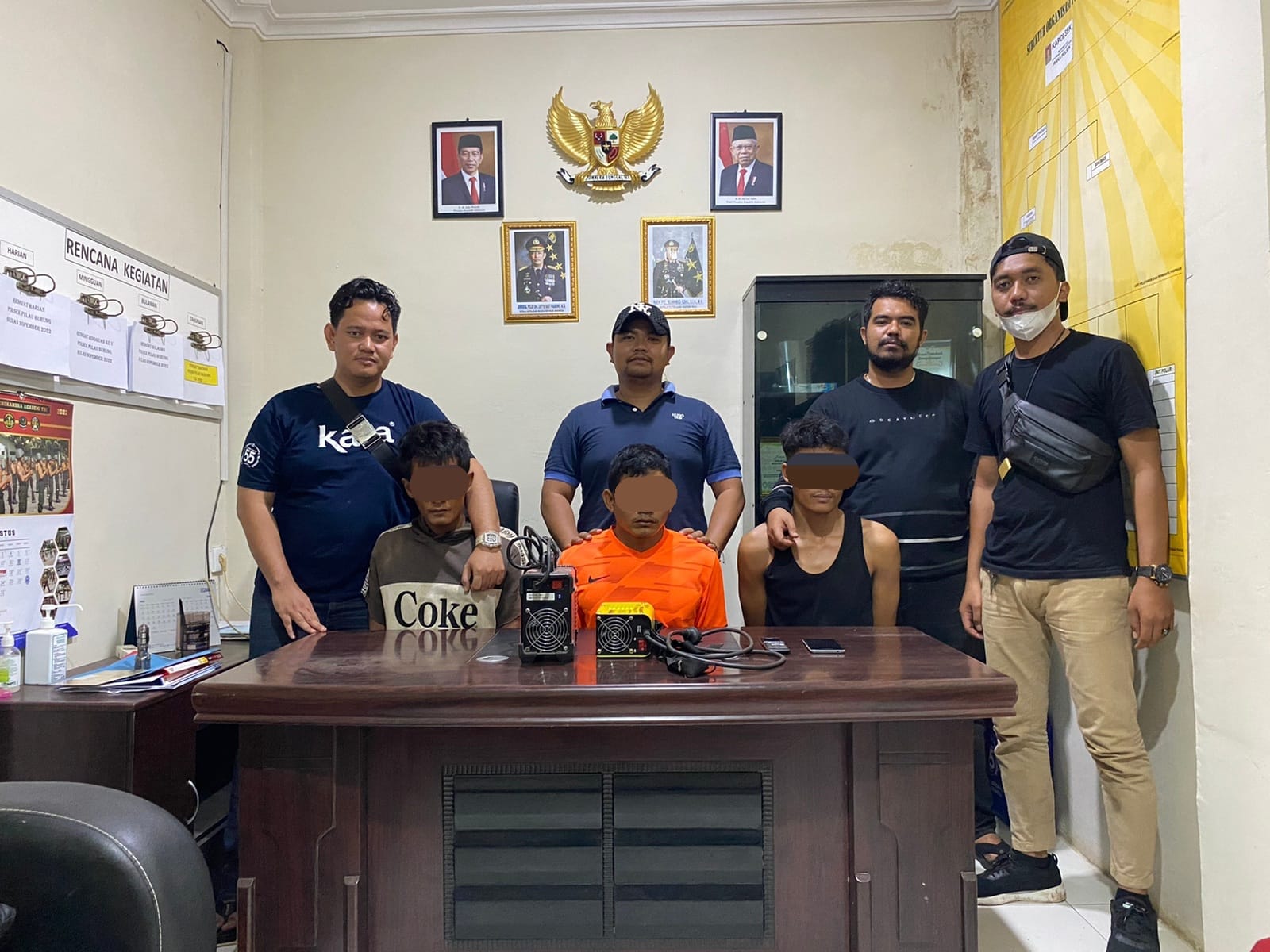 Dua Pelaku Pencuri dan Penadah di Pulau Burung Berhasil Diciduk Polisi 