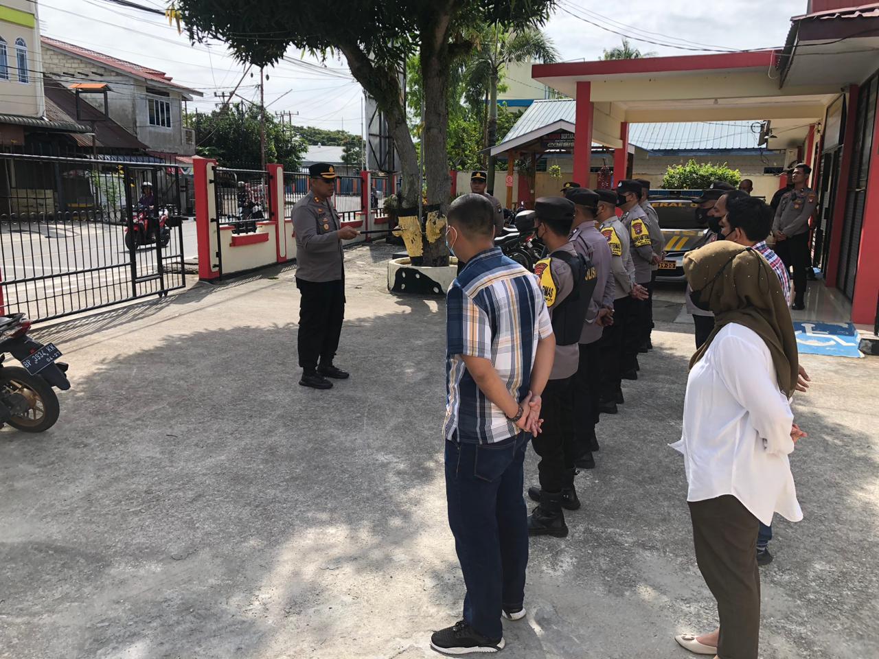 Kapolres Karimun Tegaskan Perketat Penjagaan Mako Polsek Jajaran, Pasca Bom Bunuh Diri di Polsek Astana Anyar-Jabar