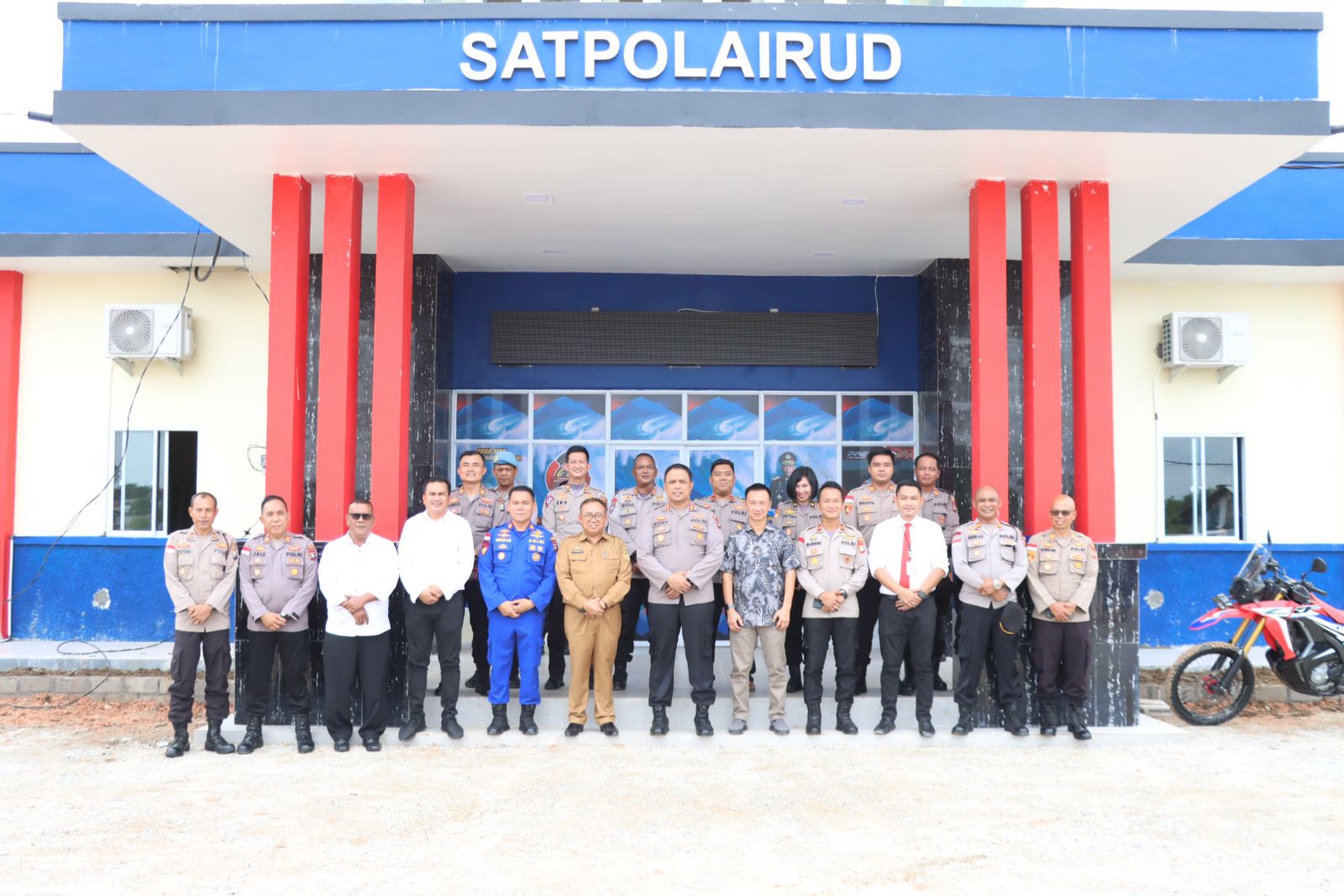 Polres Karimun Gelar Syukuran Tempati Kantor Satpolairud Yang Baru