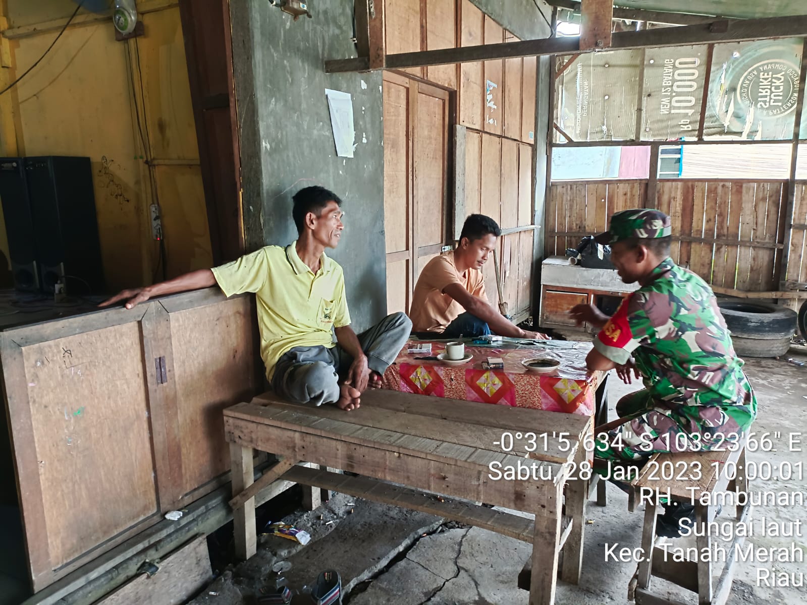 Ciptakan Suasana yang Harmonis, Koptu RH Tambunan Laksanakan Komsos dengan Warga Binaan 