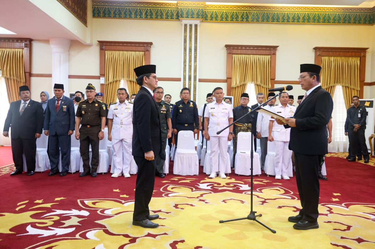 Ansar Ahmad Kukuhkan Mardiyanti Arif Rakhmadi Sebagai Kepala Perwakilan BPKP Kepri