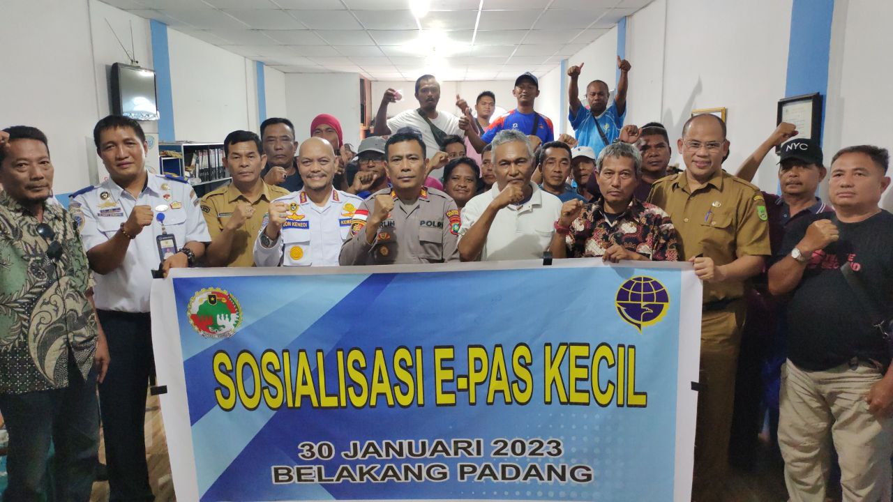 KSOP Kelas I Tanjungbalai Karimun Gencar Sosialisasi E-Pas Kecil, Sampai ke Belakang Padang Batam