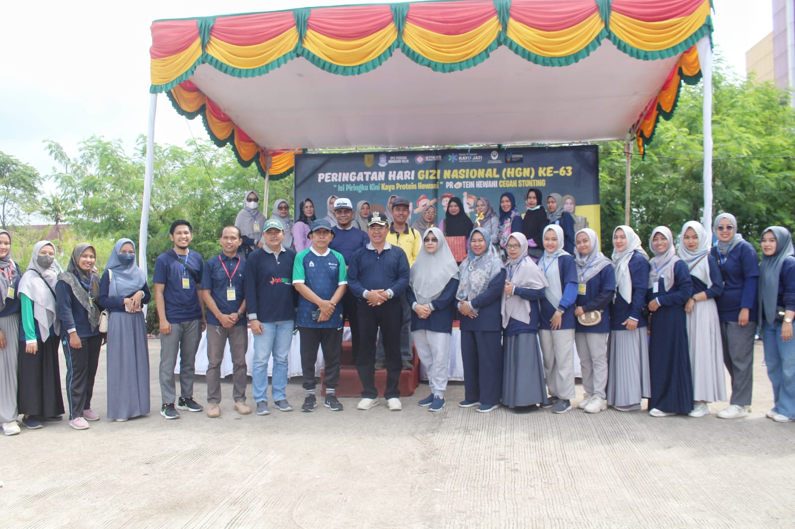 Bupati HM Wardan Membuka Acara Peringatan HGN ke-63 kabupaten Indragiri Hilir 