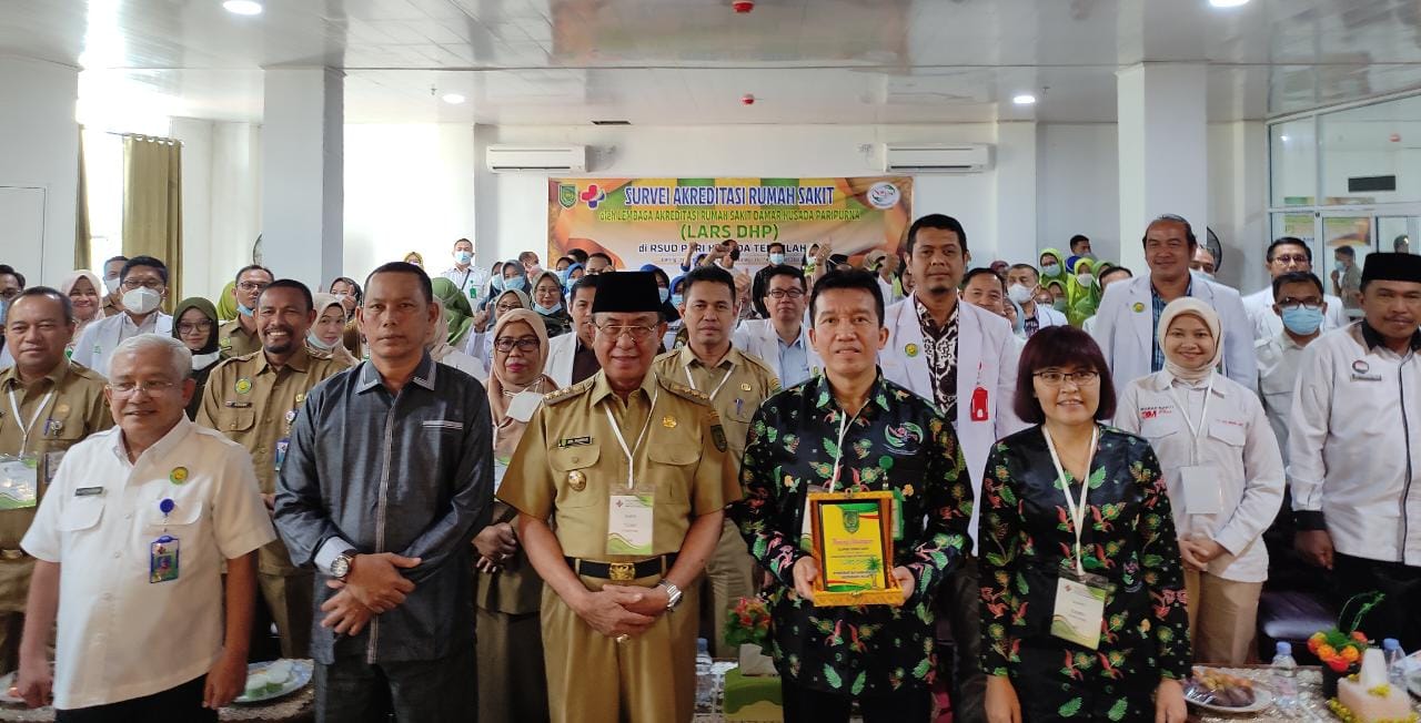 Dukung Layanan Kesehatan, Bupati Inhil HM Wardan Hadiri Survei Akreditasi RSUD Puri Husada Tembilahan