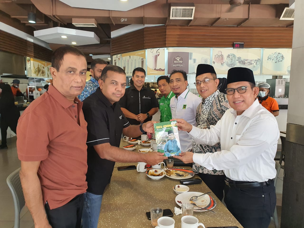 Waketum PPP dan Bang Hati Dijamu Sarapan Pagi Pengarah Jabatan Siasatan Jenayah Narkotik Malaysia 