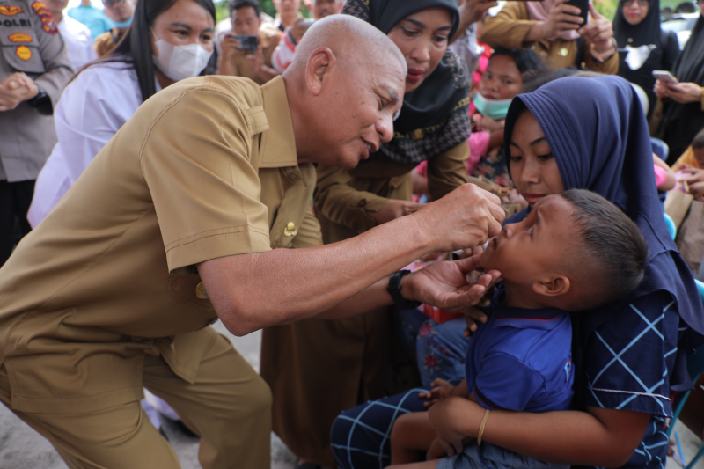 Pemerintah Kabupaten Asahan Telah Capai Lebih Kurang 20 % Sub Pin Polio