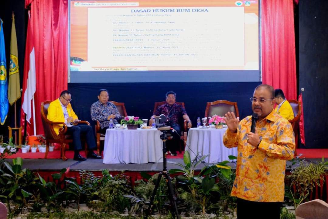 Aunur Rafiq Sampaikan Potensi Bumdes, Dalam Seminar Nasional