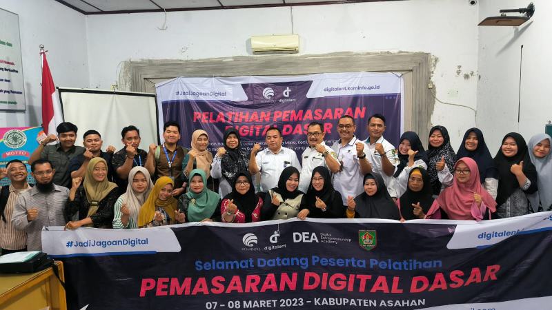 Bupati Asahan Buka Pelatihan Pemasaran Digital Dasar