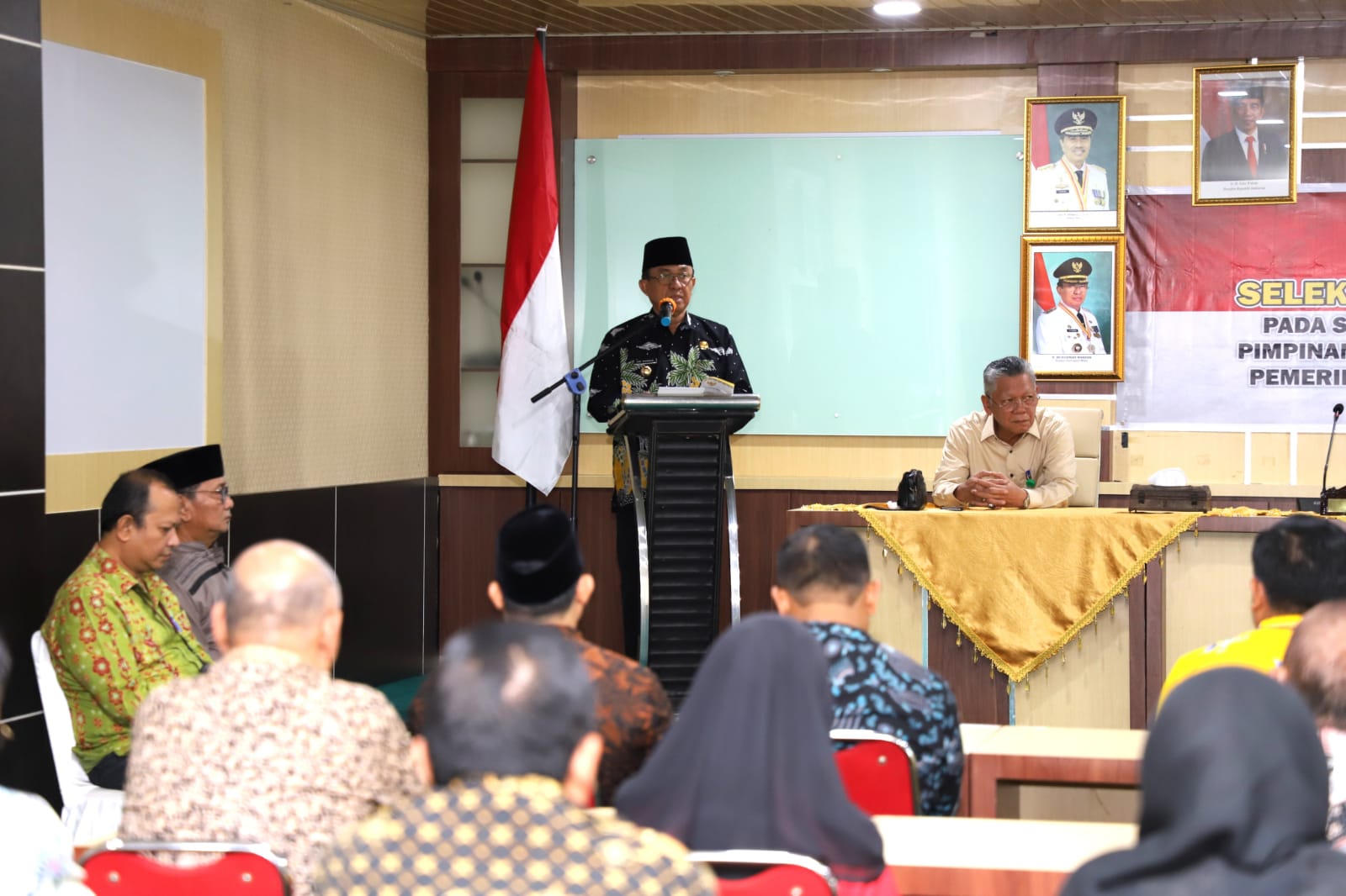 Bupati HM Wardan Membuka Seleksi Kompetensi Calon Pejabat Pimpinan Tinggi 