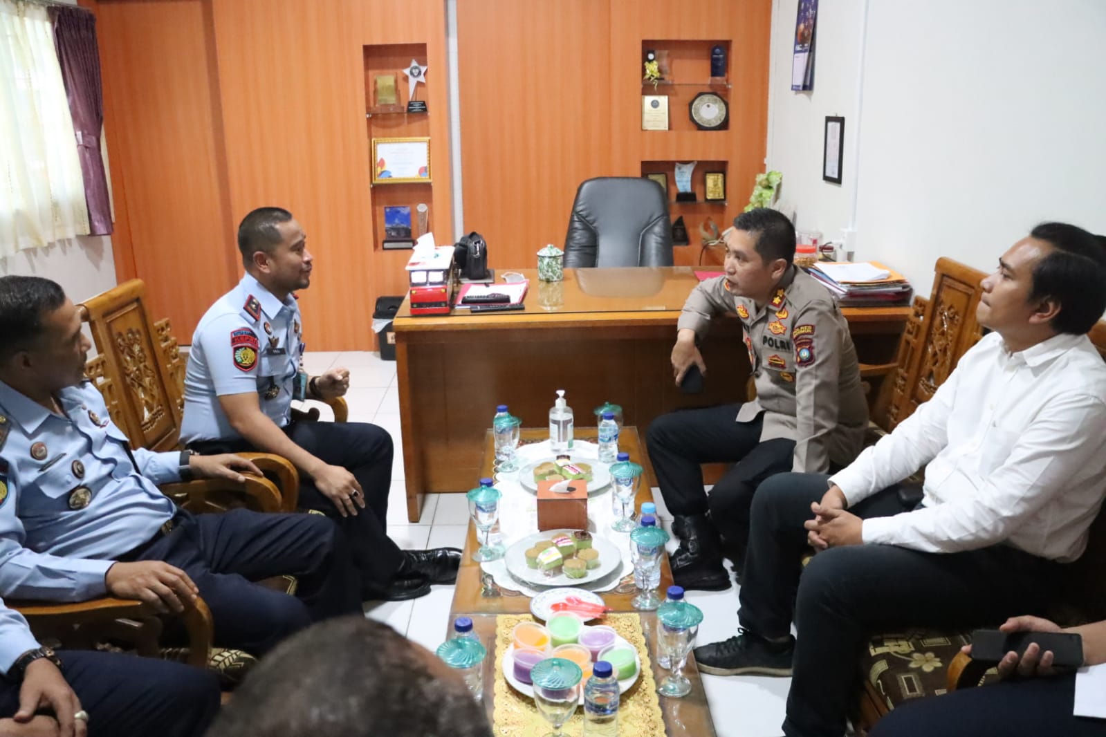 Polres Karimun Lakukan Koordinasi Dengan Rutan Karimun, Terkait Tahanan Titipan dan Kepastian Keamanan