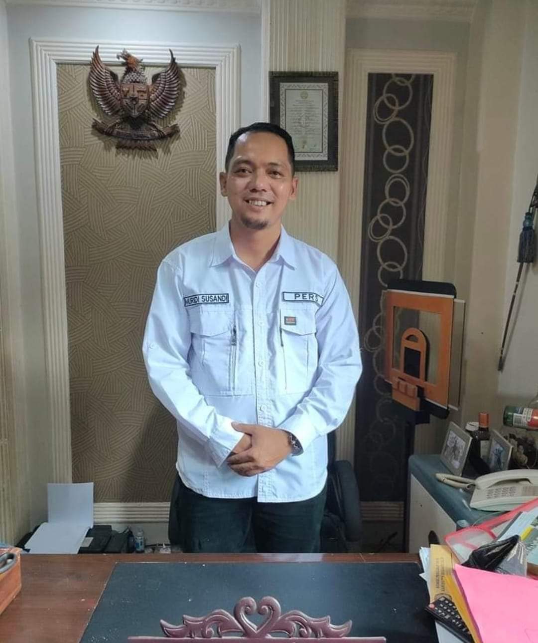 Pustu Desa Sungai Buluh Rusak Parah, Ketua IWO Apresiasi Respon Positif Dewan Inhil