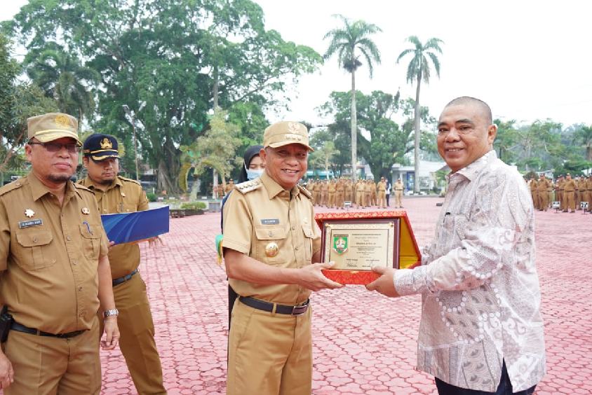 Bupati Asahan Pimpin Apel Gabungan