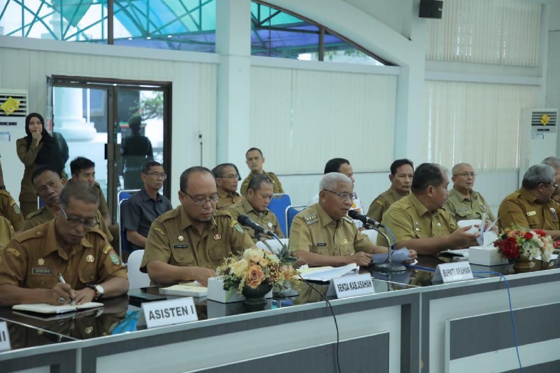 Bupati Asahan Sambut Kedatangan Badan Anggaran DPRD Provsu