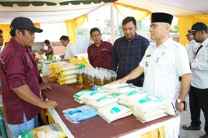 Pemkab Asahan Laksanakan Operasi Pasar Reguler dan Pasar Khusus Jelang Idul Fitri