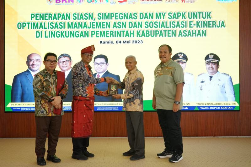 Bupati Asahan Terima Kunjungan Kerja BKN Republik Indonesia