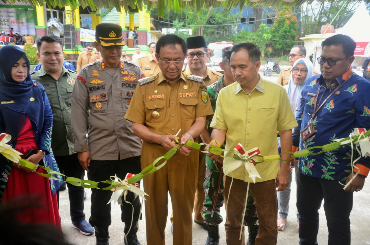 Peringatan HPN Tingkat Prov Riau yang di Gelar di Inhil Resmi di Canangkan Bupati HM Wardan 