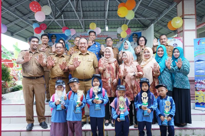 Wabup Asahan Ikuti Sosialisasi Gemar Makan Ikan Tahun 2023