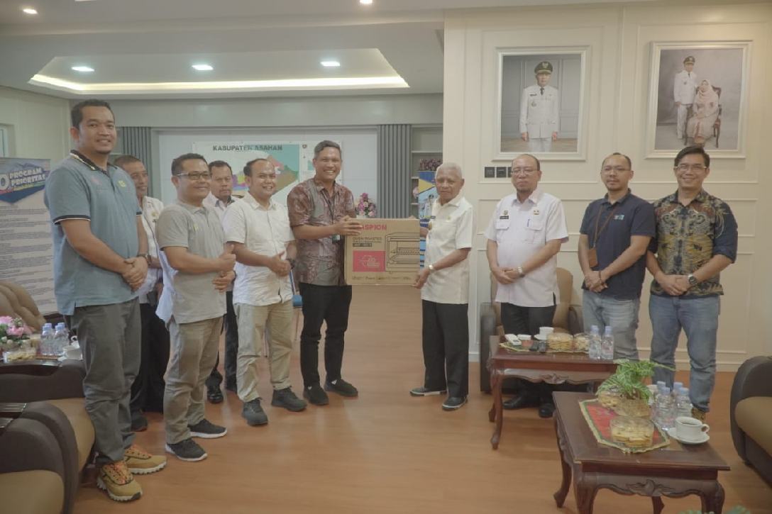 Bupati Asahan Terima Kunjungan PT PLN (Persero) UP3 Pematang Siantar