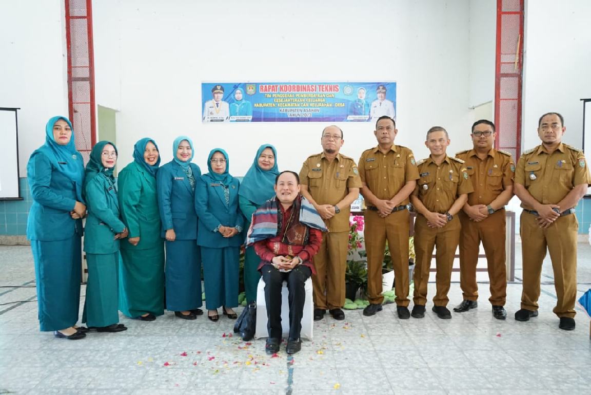 Sekretaris Daerah Kabupaten Asahan Buka Rakornis TP PKK Kabupaten Asahan