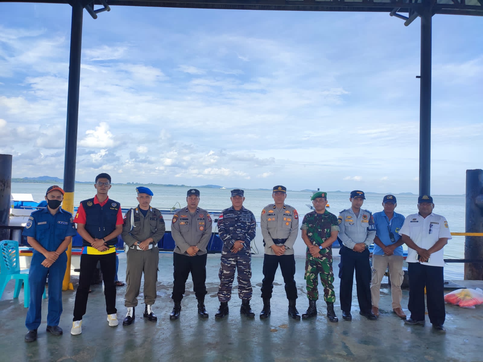 TNI Polri dan Instansi Terkait Gelar Patroli Gabungan di Objek Wisata dan Titik Keramaian di Karimun