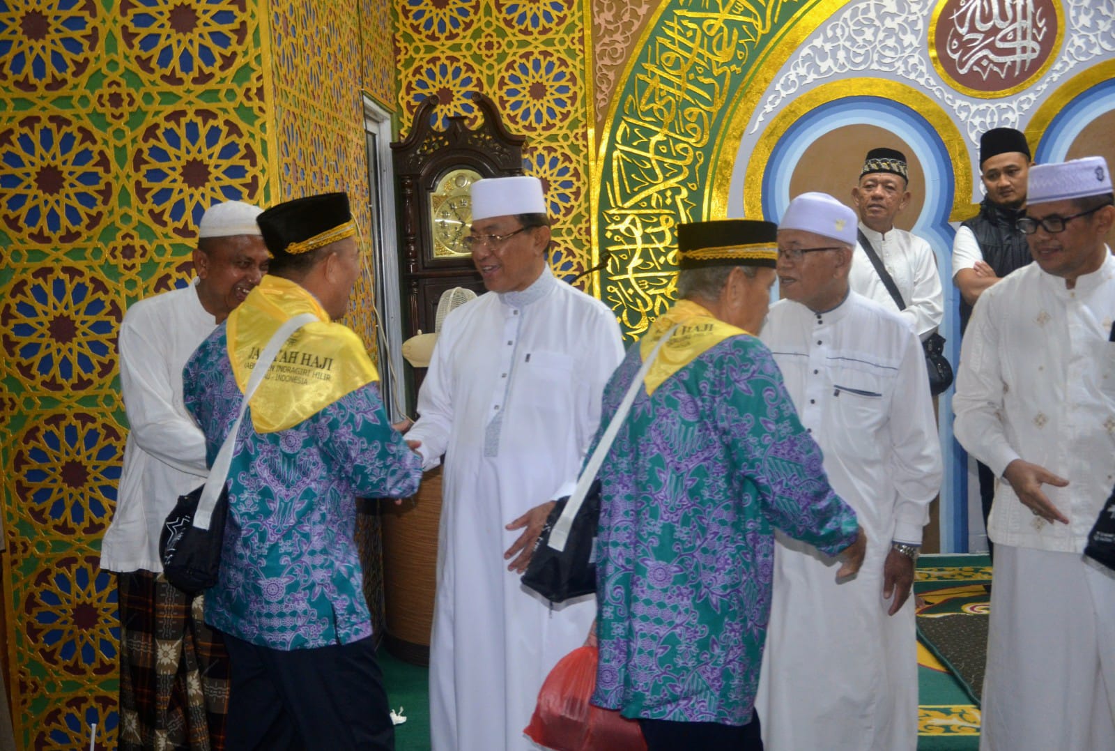 Lepas JCH Inhil Kloter 2, Bupati HM Wardan: Jaga Kesehatan dan Fokus Mendapatkan Predikat Haji Mabrur 