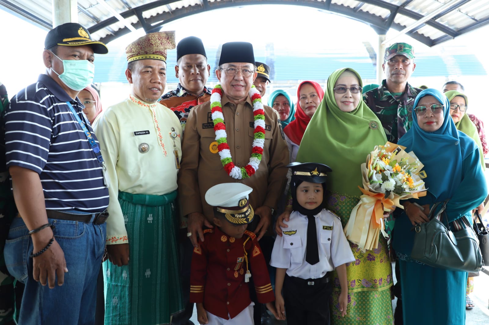 Bupati HM Wardan Membuka Secara Resmi Acara Jambore Kader PKK Kecamatan Pulau Burung 