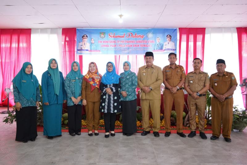 Wakil Bupati Asahan Terima Kunjungan Tim Monitoring PKK Provinsi