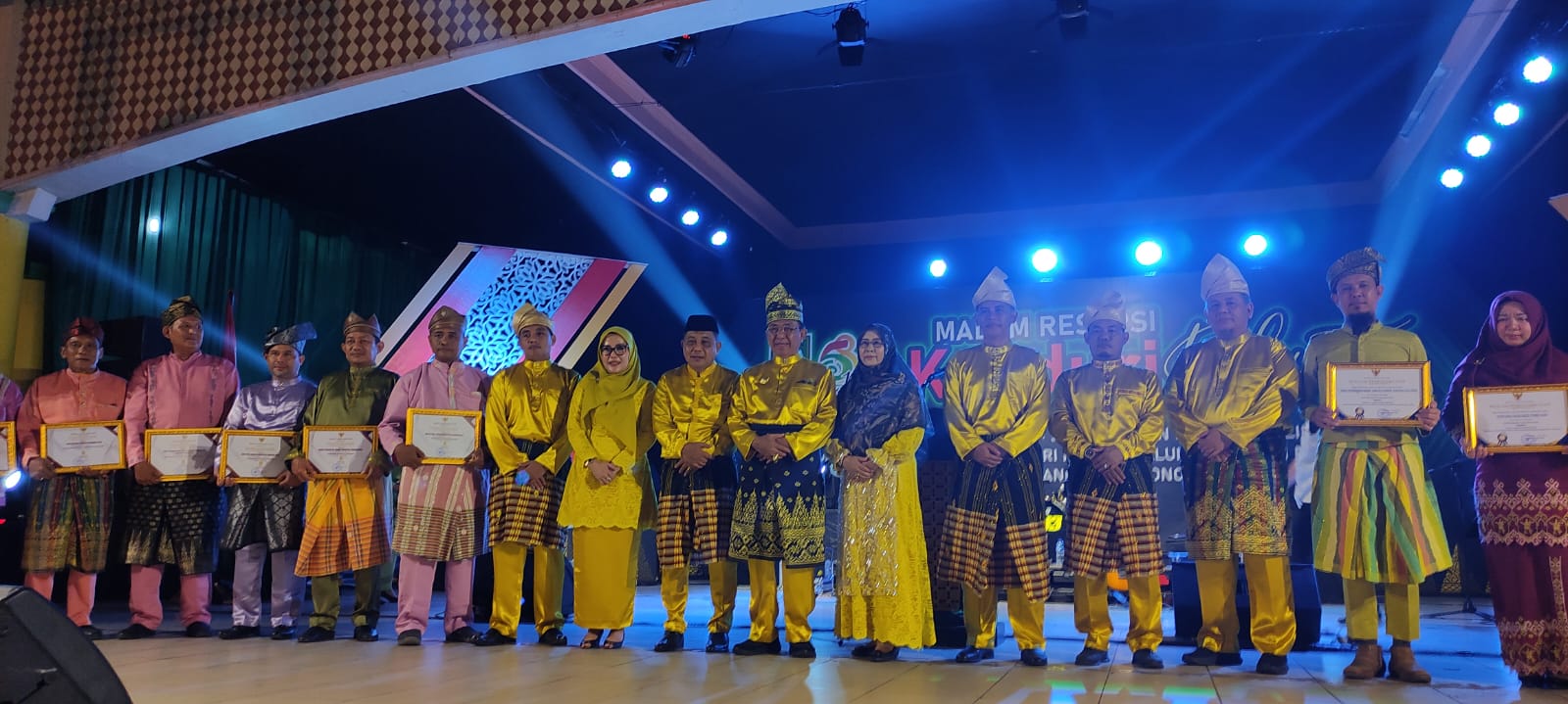 Milad ke- 58, Pemkab Inhil Gelar Malam Resepsi Kenduri Rakyat 