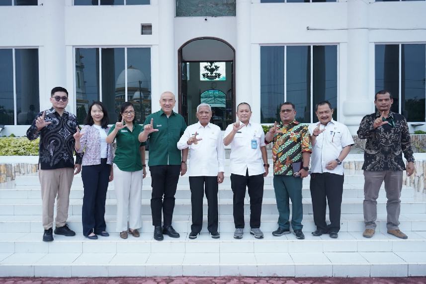 Bupati Asahan Terima Kunjungan Tanoto Foundation