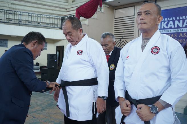 Wakil Bupati Asahan Hadiri Kejuaraan Karate INKANAS Se- Sumatera Pantai Timur