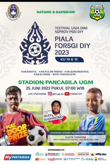 Budi Sudarsono Ikut Meriahkan Piala FORSGI DIY 2023 Budi Sudarsono Ikut Meriahkan Piala FORSGI DIY 2023