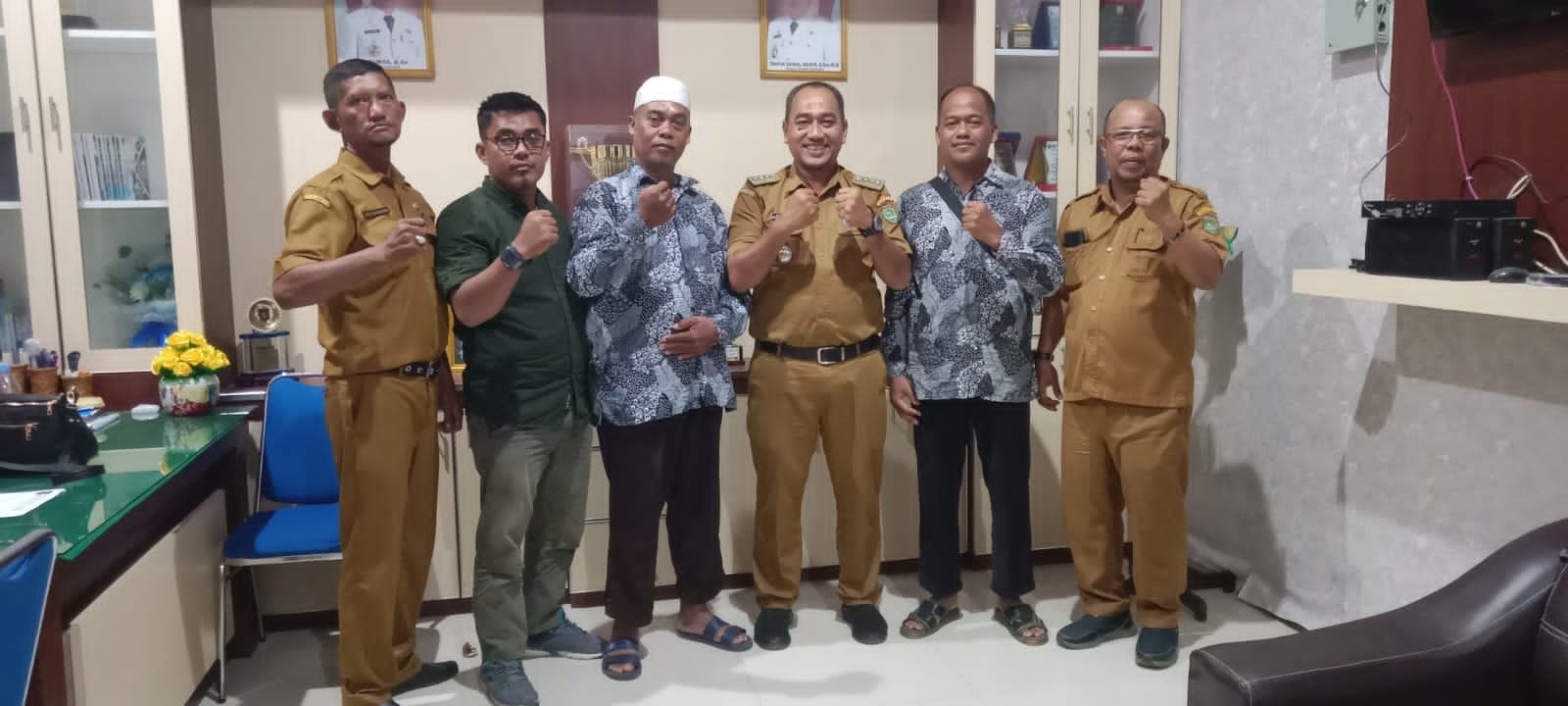 Jalin Sinergitas, PC LDII Bersama Camat Kecamatan Kisaran Barat Siap Jalankan Visi Misi Pemkab Asahan