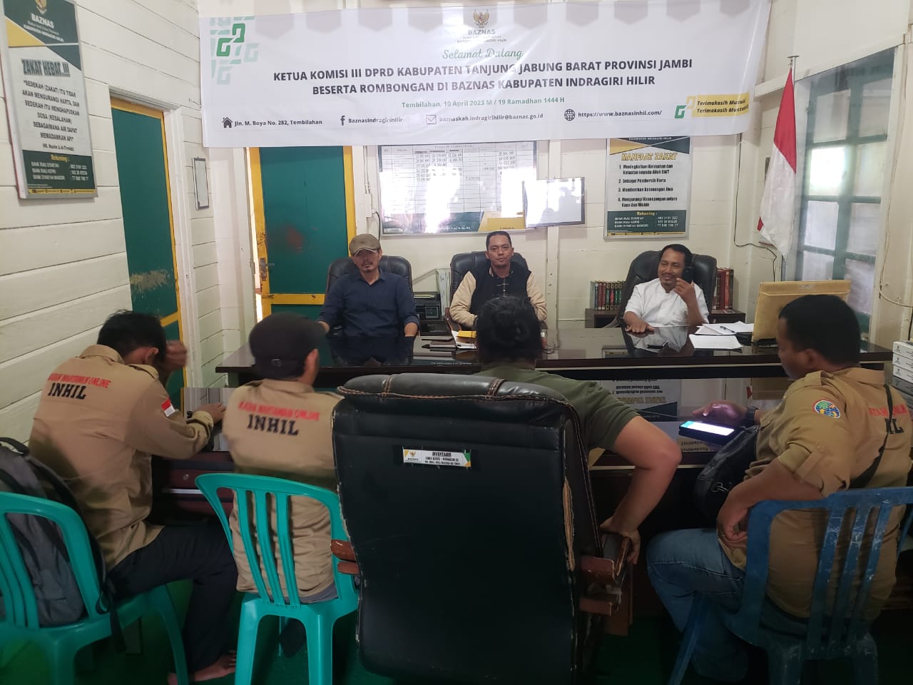 PD IWO Inhil Sambangi Baznas Cari Solusi Untuk Tiara yang di Rawat RSCM Jakarta PD IWO Inhil Sambangi Baznas Cari Solusi Untuk Tiara yang di Rawat RSCM Jakarta