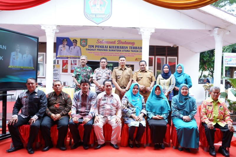 Tim Penilaian Kelurahan Terbaik Tingkat Provinsi Sumatera Utara Sambangi Kelurahan Selawan
