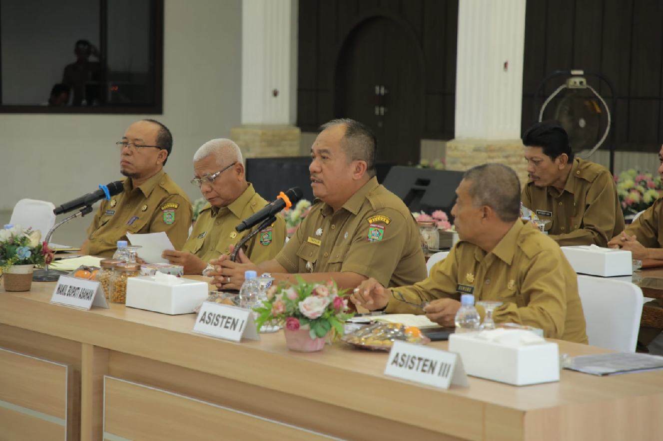Bupati Asahan Buka Rakorpem Bulan Juli 2023