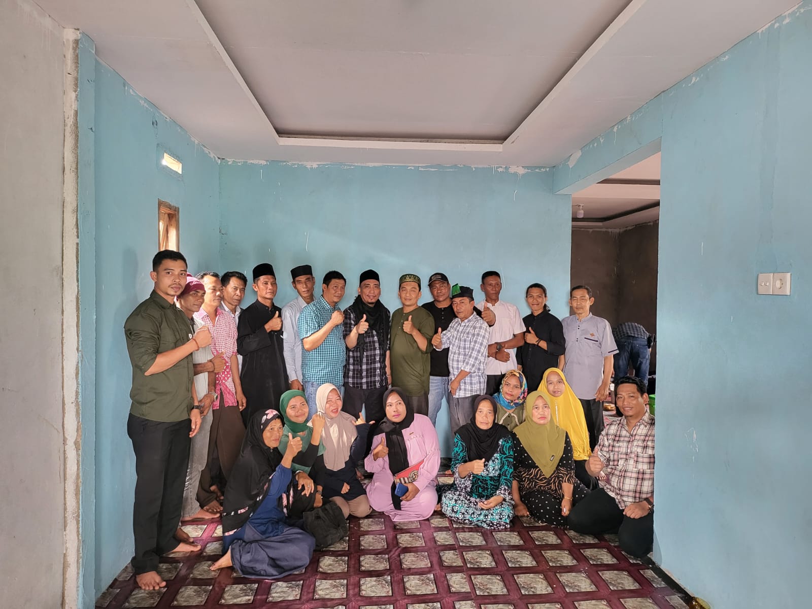 H Ikbal Sayuti Sambangi Sahabat Hati Kecamatan Mandah, Bersama Ahmad Fuad
