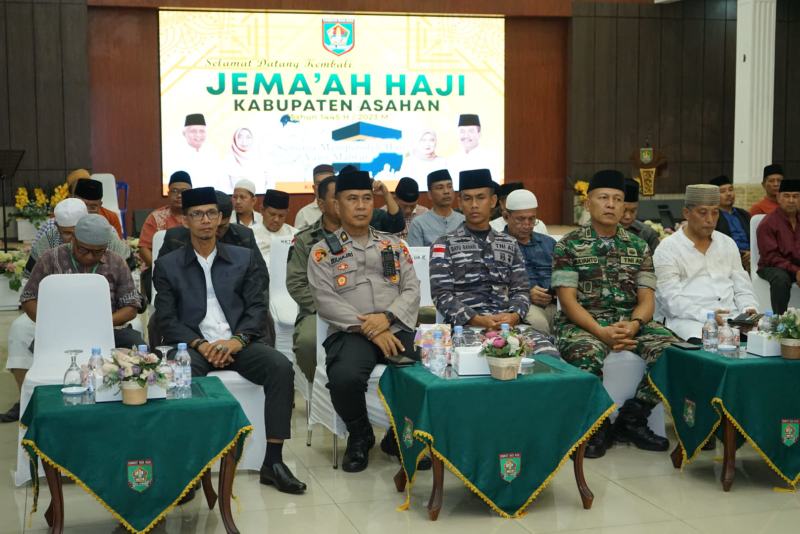 Pemerintah Kabupaten Asahan Sambut Kepulangan Jama’ah Haji Kloter 23