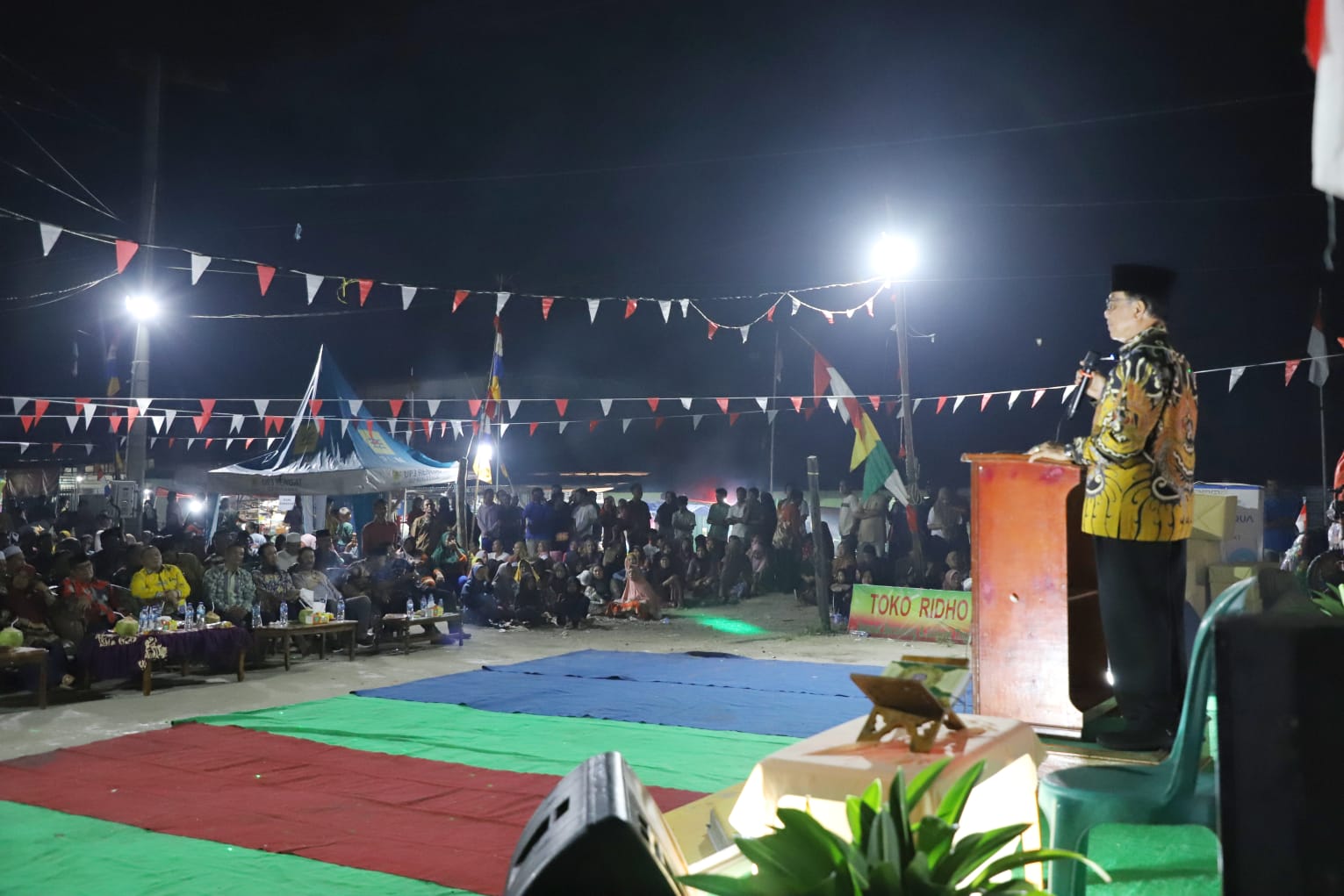 Bupati Inhil HM Wardan Hadiri Malam Puncak Gebyar Merah Putih Jilid 2 Yang Digelar IPHT