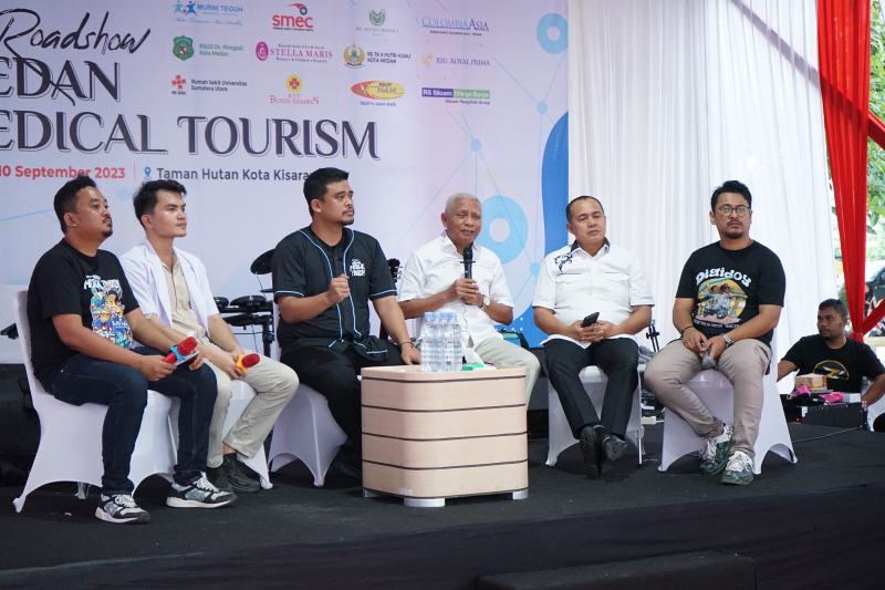 Bupati dan Wakil Bupati Asahan Ikuti Medan Medical Tourism