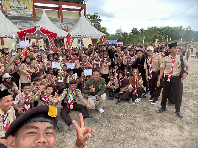 Kwartir Ranting Kundur Meraih Juara Umum di Perkemahan Besar Kwarcab Karimun Tahun 2023 Kwartir Ranting Kundur Meraih Juara Umum di Perkemahan Besar Kwarcab Karimun Tahun 2023